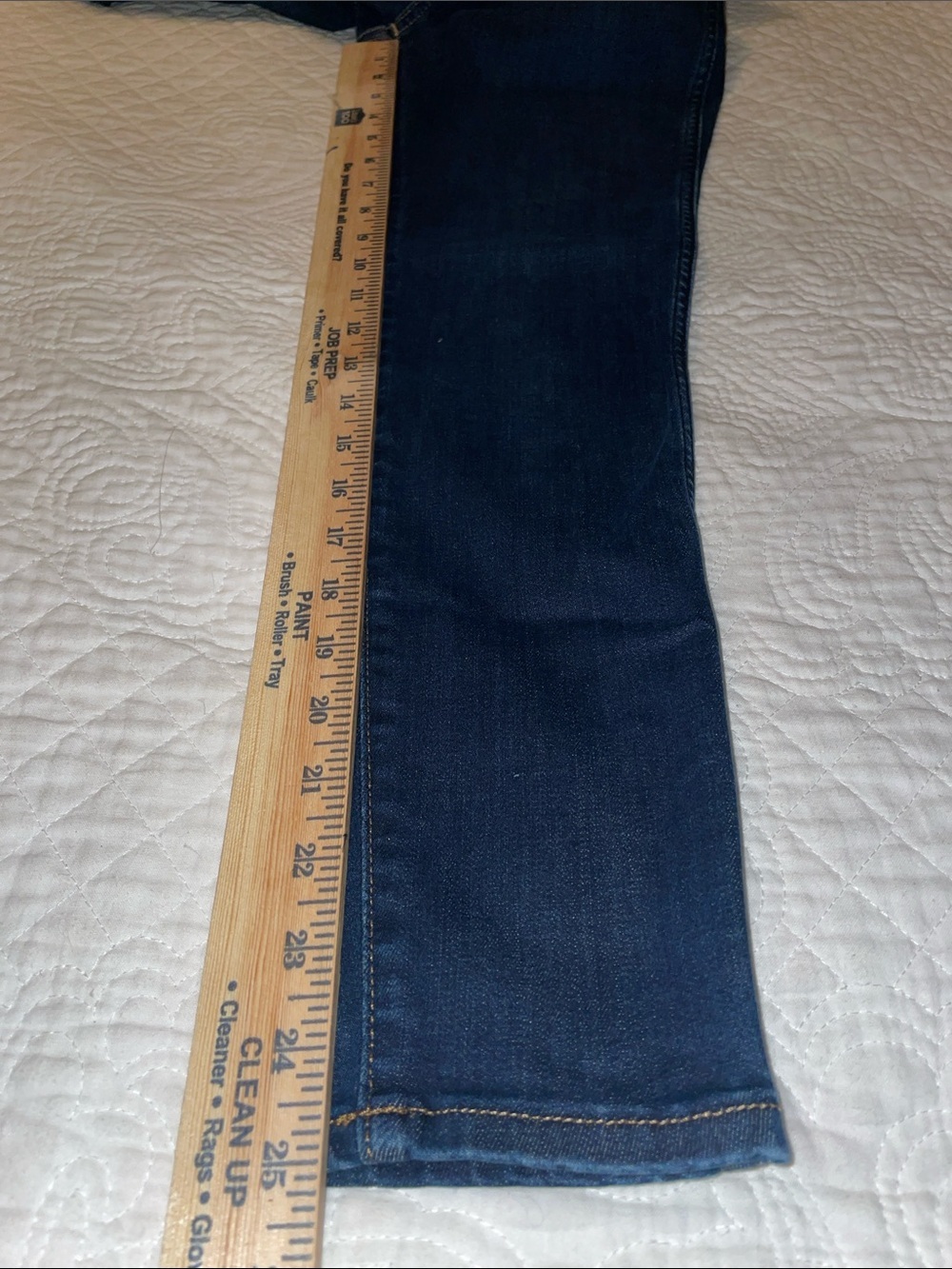 NWOT Madewell Dark Wash/Dark indigo 10” High-Rise Skinny Jeans. 27P - Picture 8 of 9